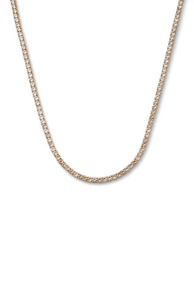 Serena necklace Champagne Crystal Haze Jewelry Necklaces