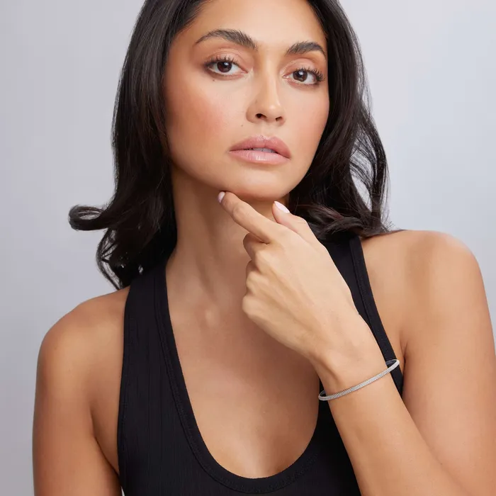 Signature Caviar Beaded Bangle LAGOS Bracelets