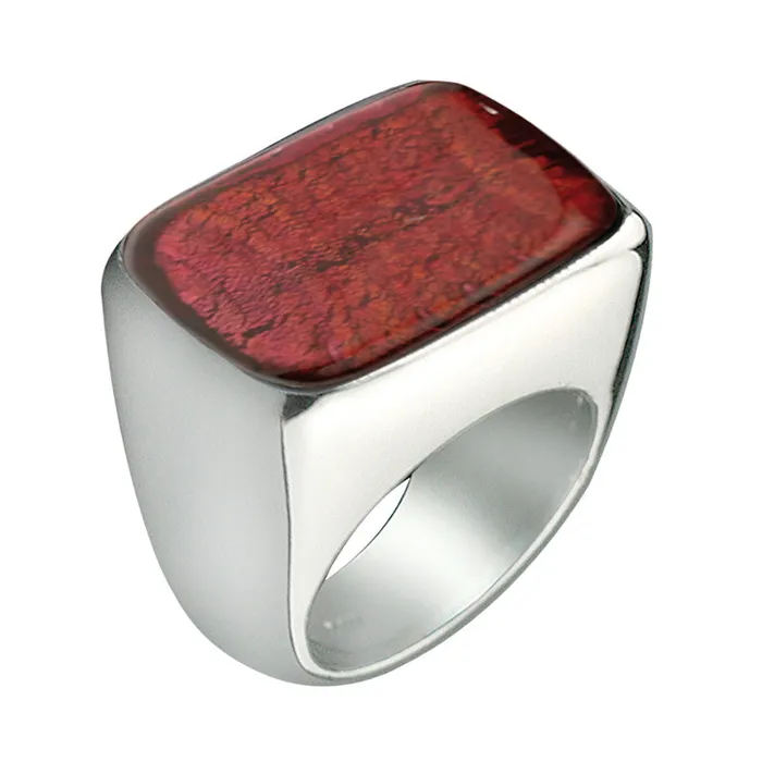 Silver 925 Ring with Murano Glass Bead Nanni Gabriella Rings