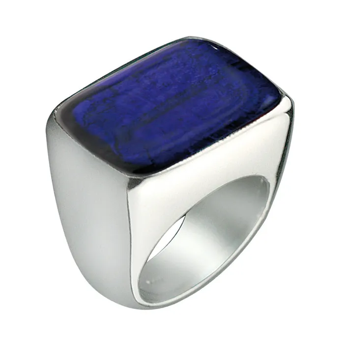 Silver 925 Ring with Murano Glass Bead Nanni Gabriella Rings