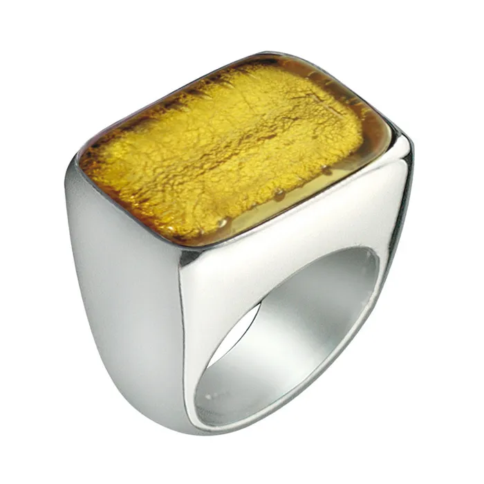 Silver 925 Ring with Murano Glass Bead Nanni Gabriella Rings