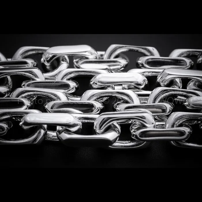 silverwow Necklaces Chain Link Mens Necklace x 12mm Wide