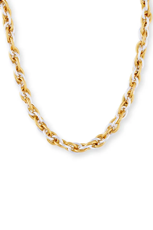 Twin link chain Crystal Haze Jewelry Necklaces