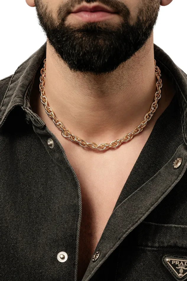 Twin link chain Crystal Haze Jewelry Necklaces