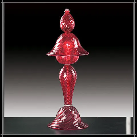 Voltolina Earrings Alvise Night Lamp in Blown Glass Murano
