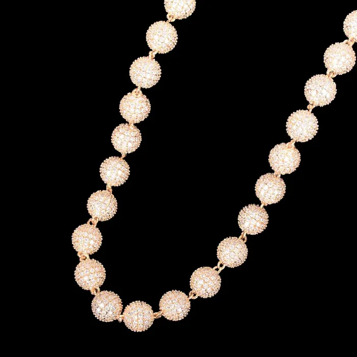 WORLDS TENNIS Bracelets 10MM Worlds Tennis Iced Out Diamond Necklace Bracelet Set