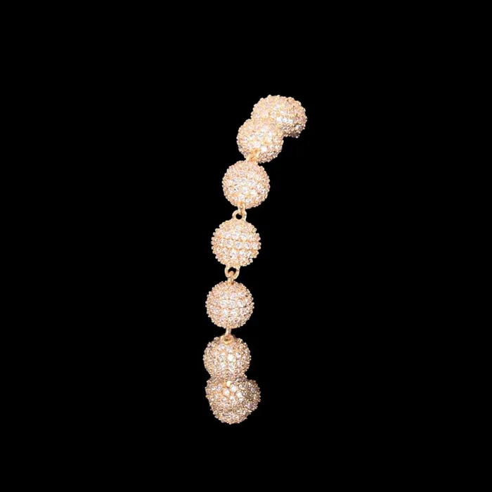 WORLDS TENNIS Bracelets 10MM Worlds Tennis Iced Out Diamond Necklace Bracelet Set